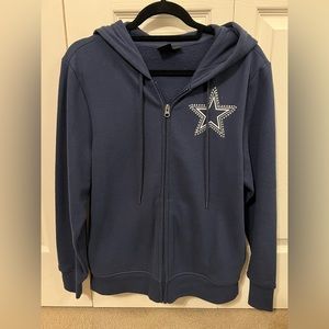 NWOT Dallas Cowboys Zip Up Hoodie
